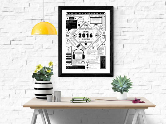 Affiche 2016 année de naissance