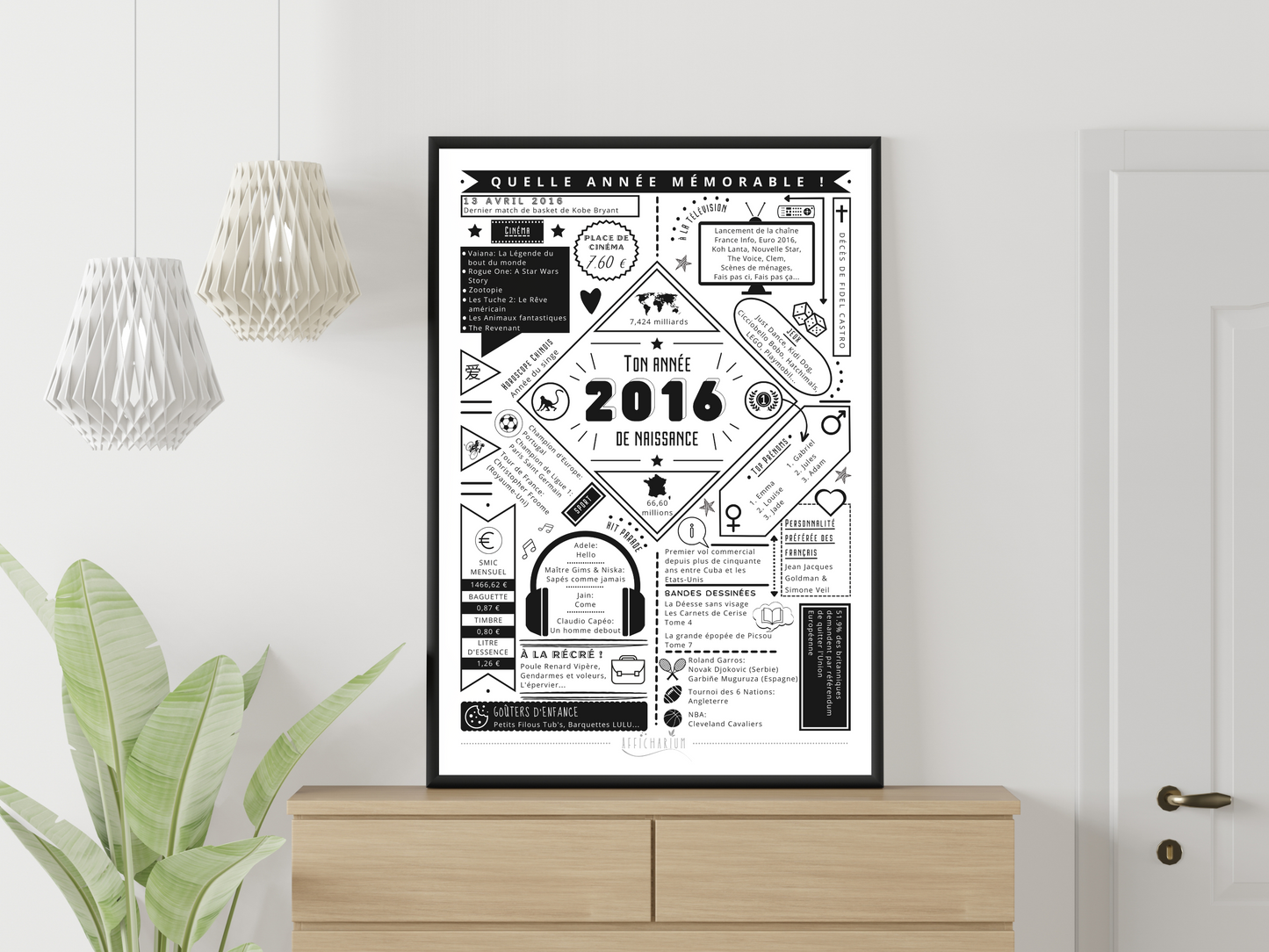 Affiche 2016 année de naissance