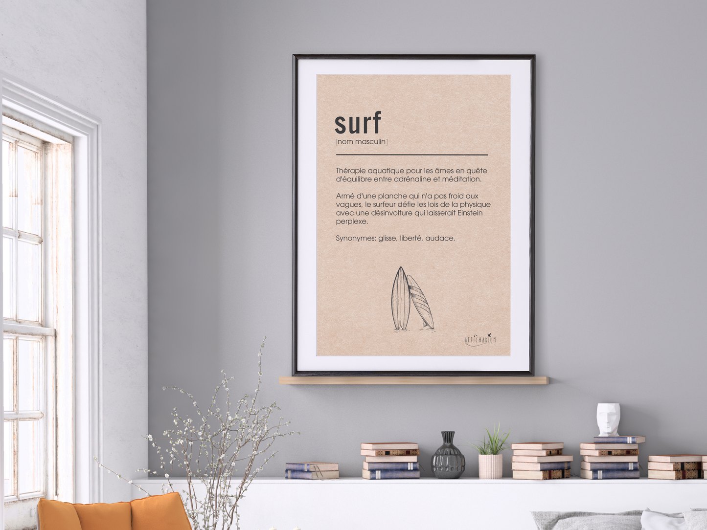 Affiche surf