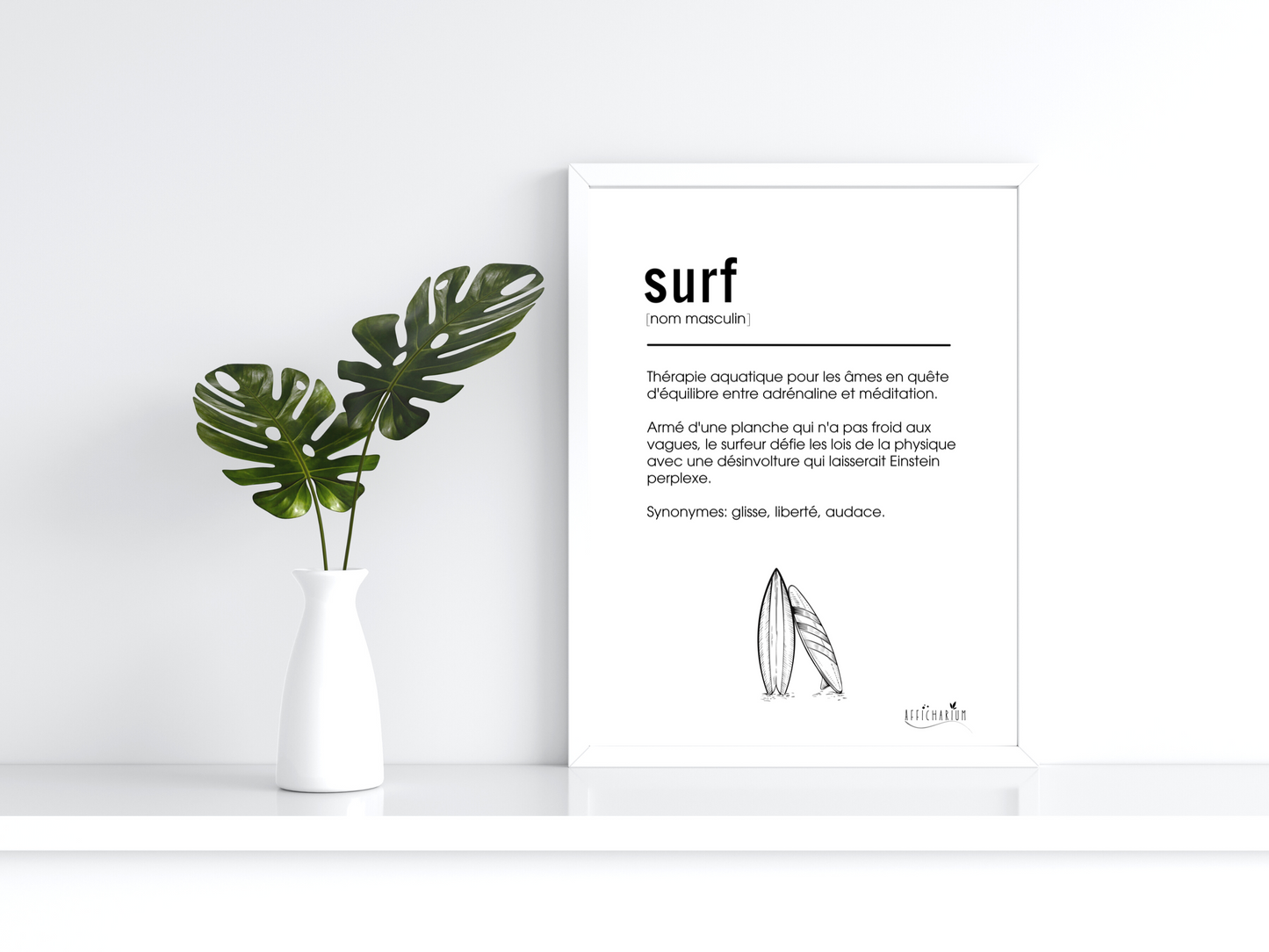 Affiche surf