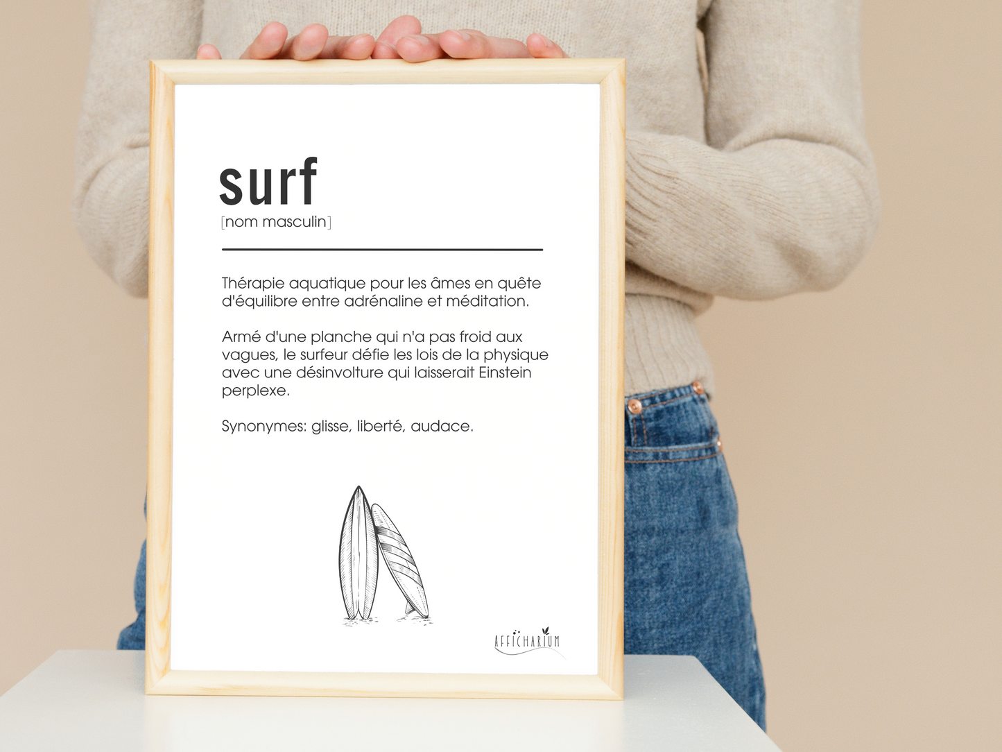 Affiche surf