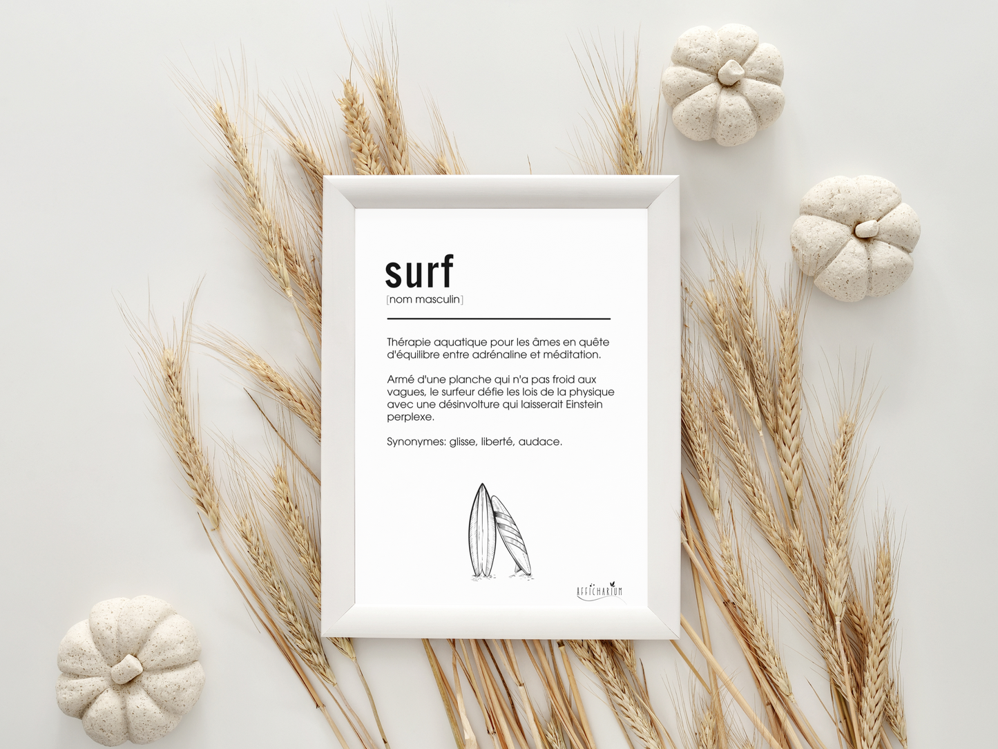 Affiche surf