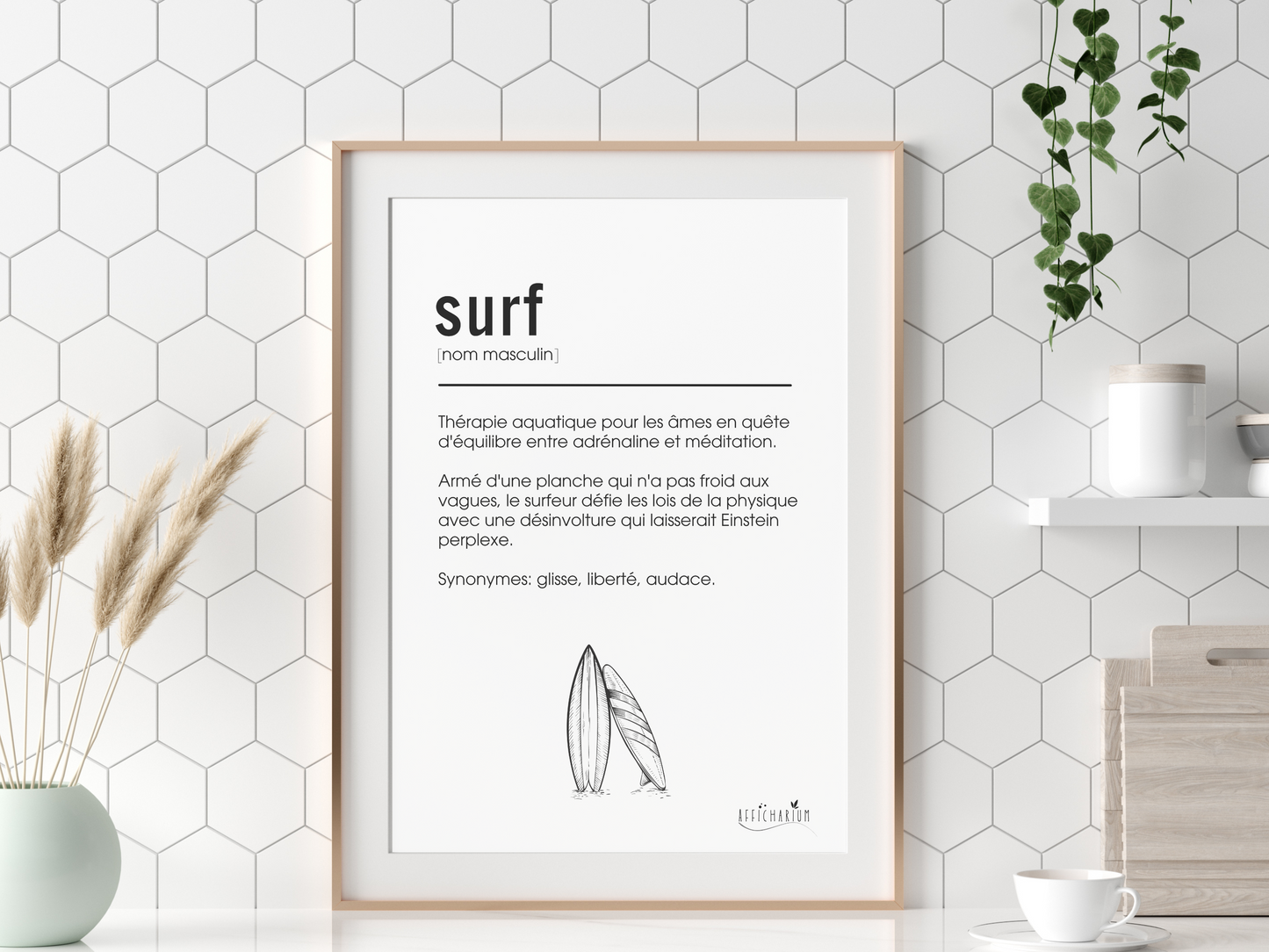 Affiche surf
