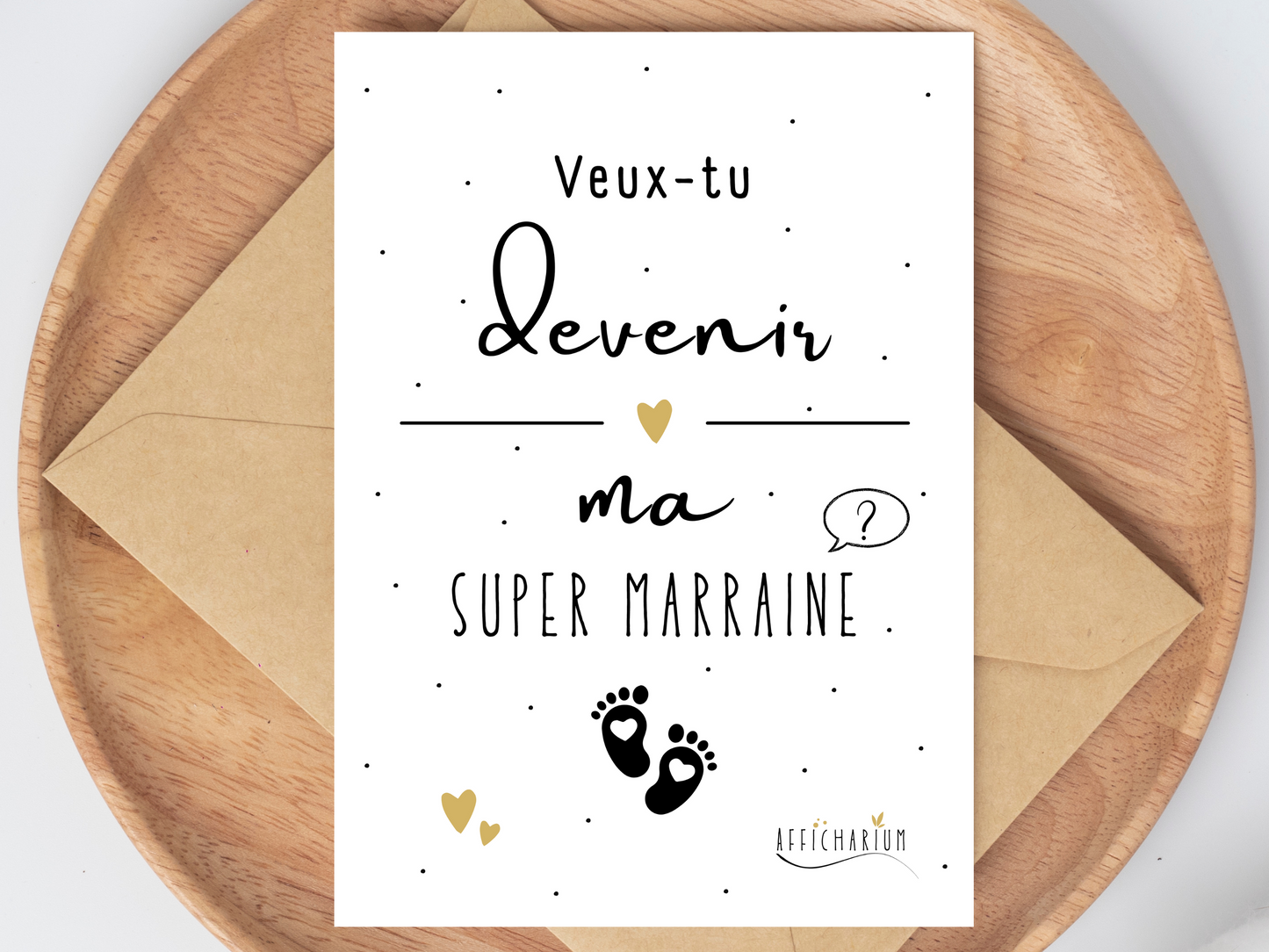 Carte demande marraine