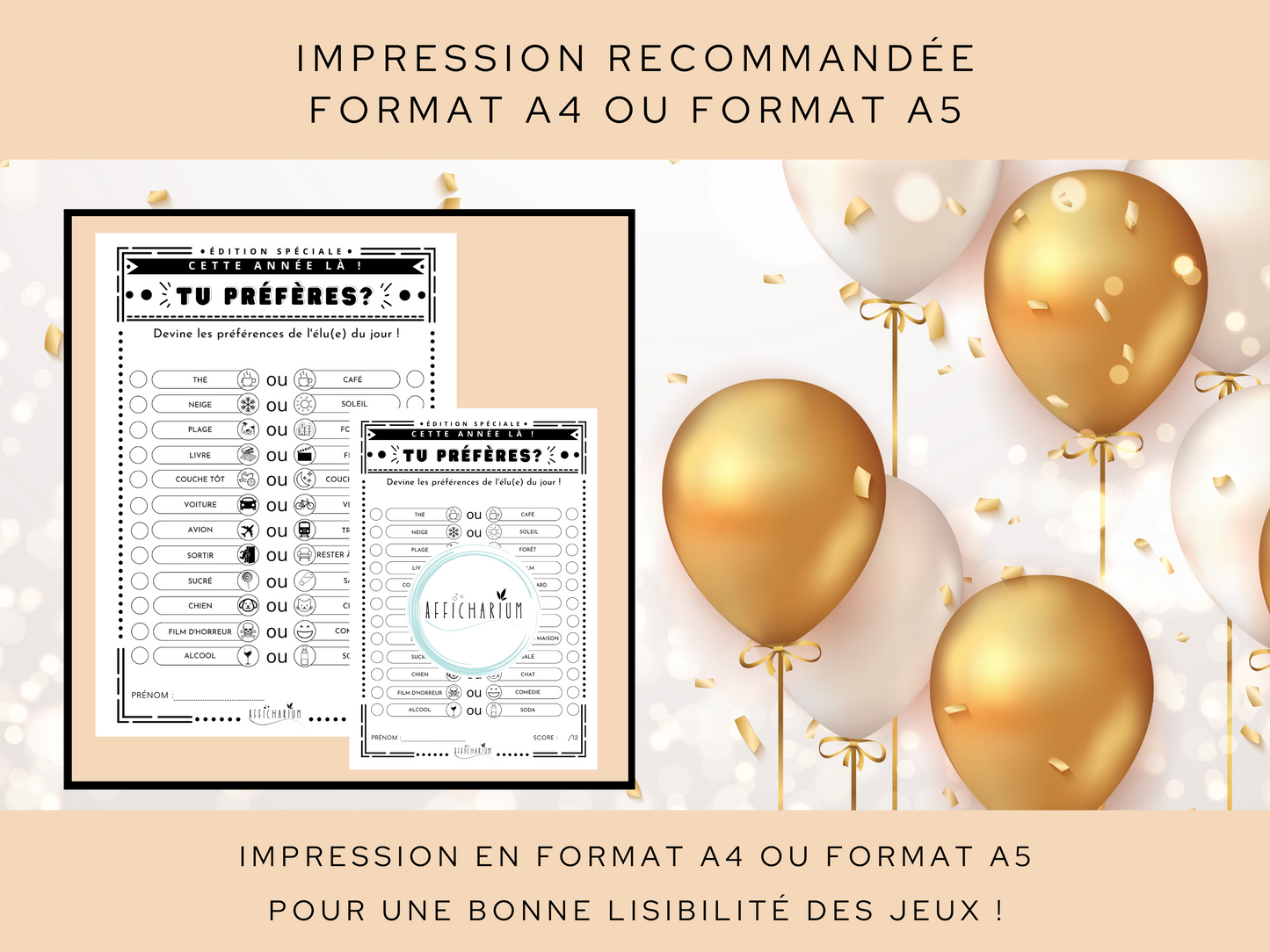 Jeux anniversaire 1983 - 40 ans