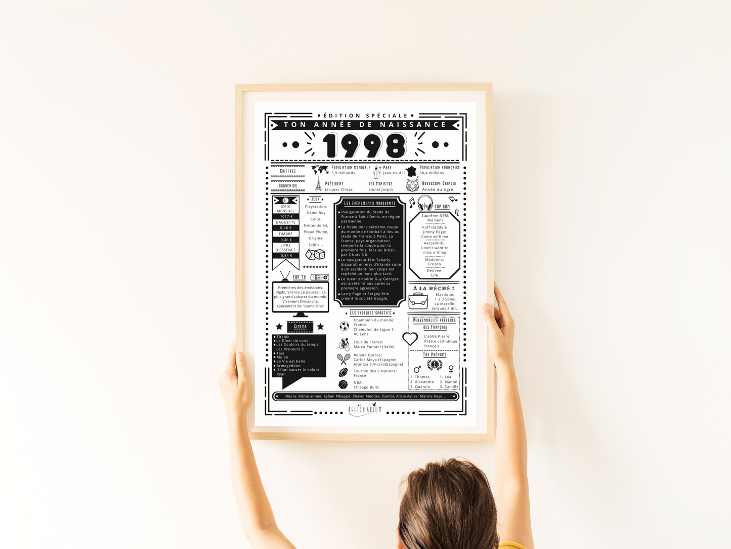 Journal de naissance 1998